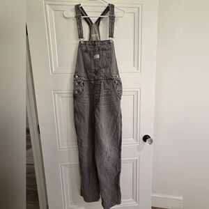 Levi's Gray Denim Overalls for Women
